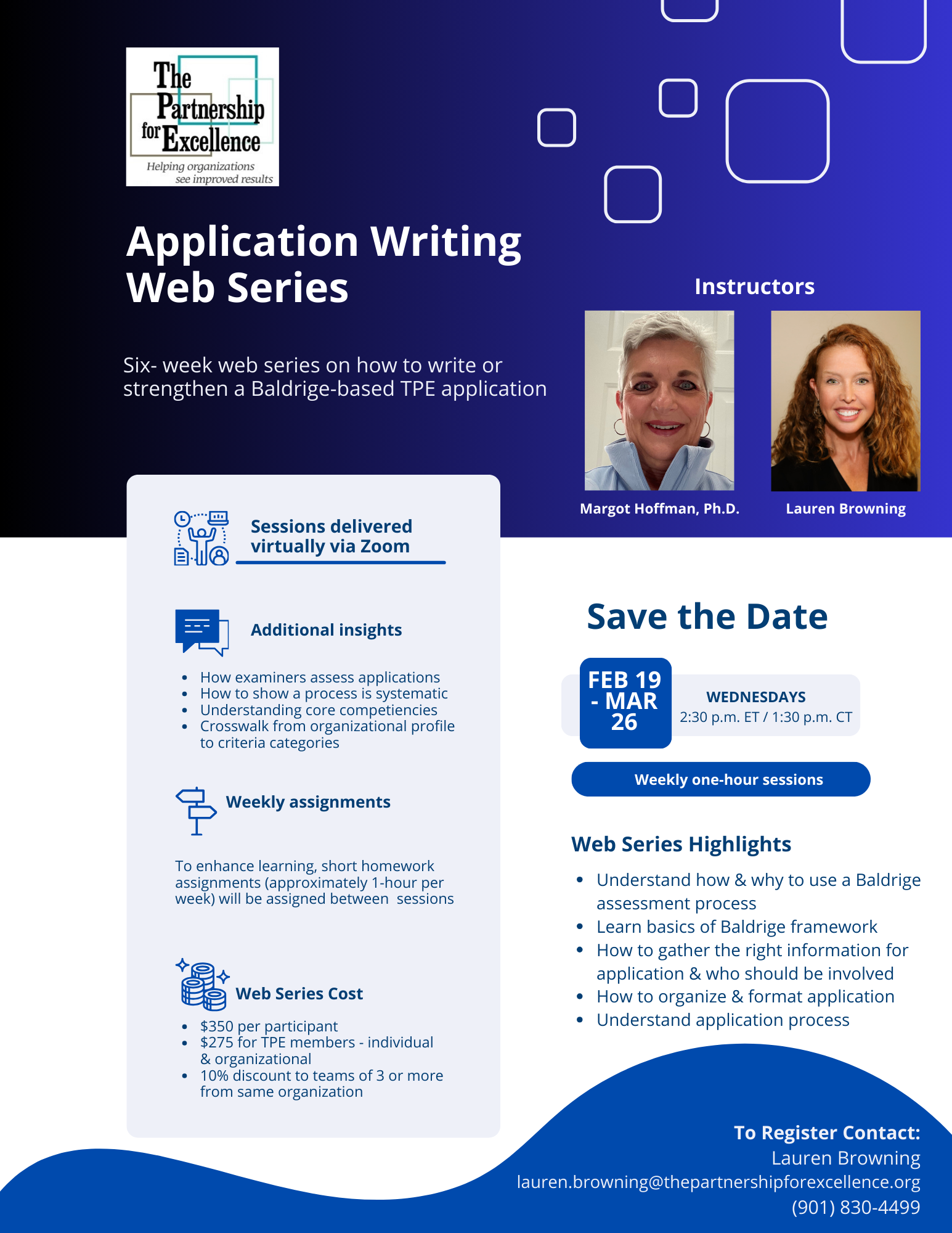 Application Writing Web Series